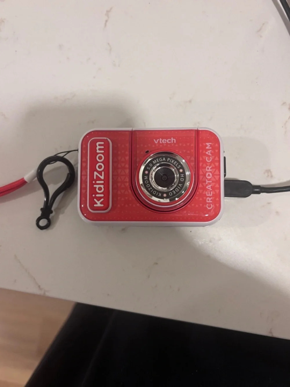 VTech Kidizoom Creator Cam Digital Camera - red and black